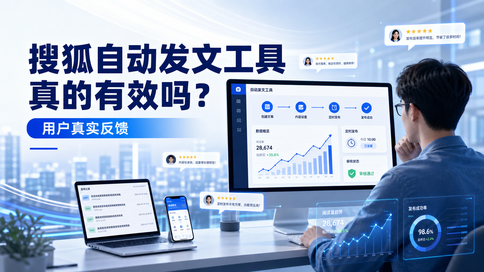 搜狐自动发文工具真的有效吗？宁德用户的真实反馈